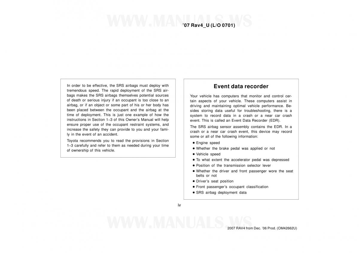Toyota RAV4 III 3 owners manual / page 448