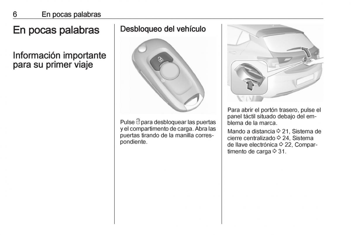 Opel Astra J IV 4 manual del propietario / page 8