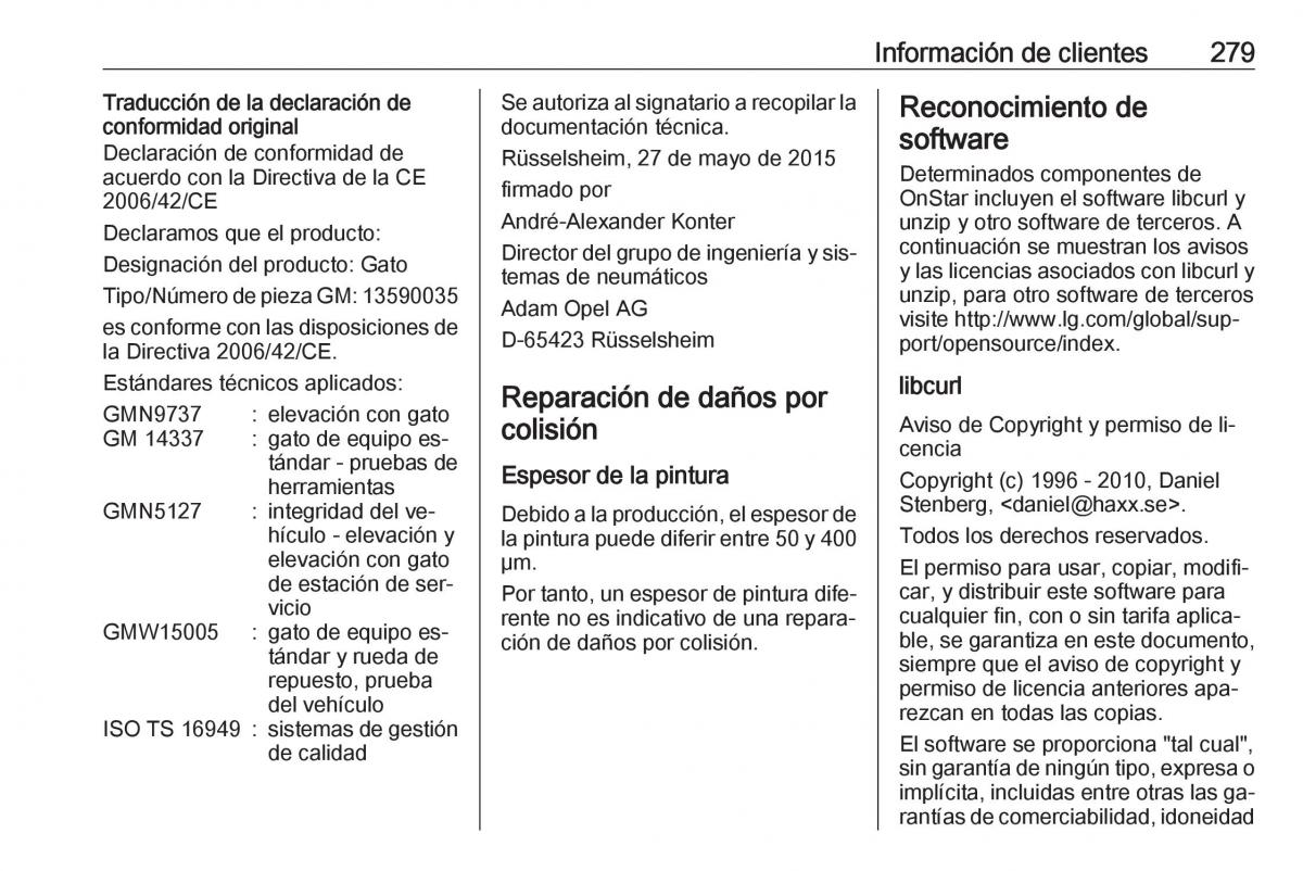 Opel Astra J IV 4 manual del propietario / page 281