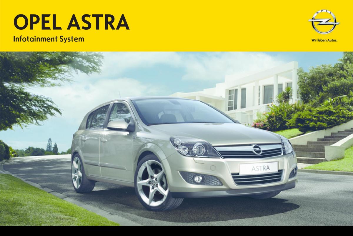 Opel Astra J IV 4 vlasnicko uputstvo / page 1