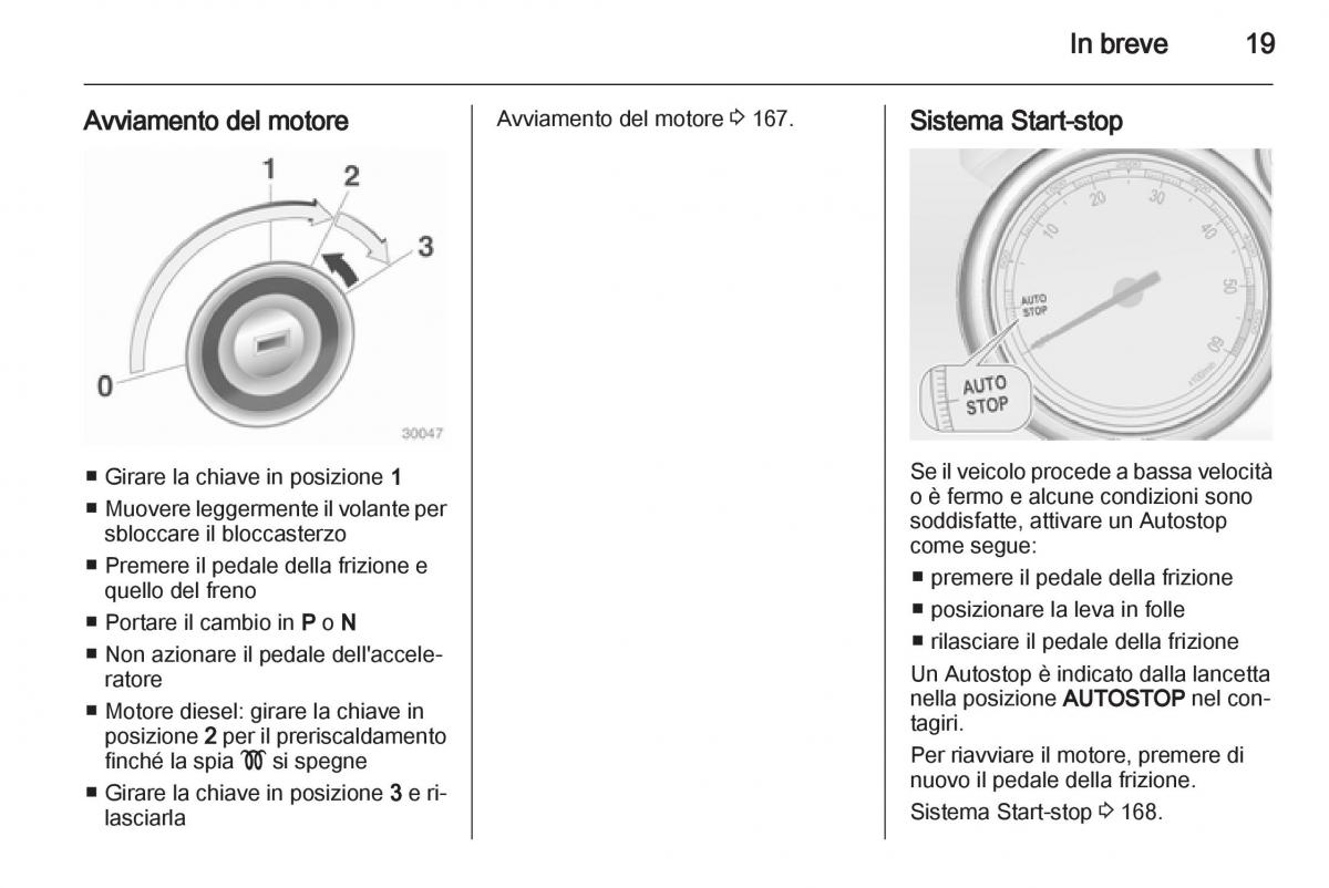 Opel Astra J IV 4 manuale del proprietario / page 21