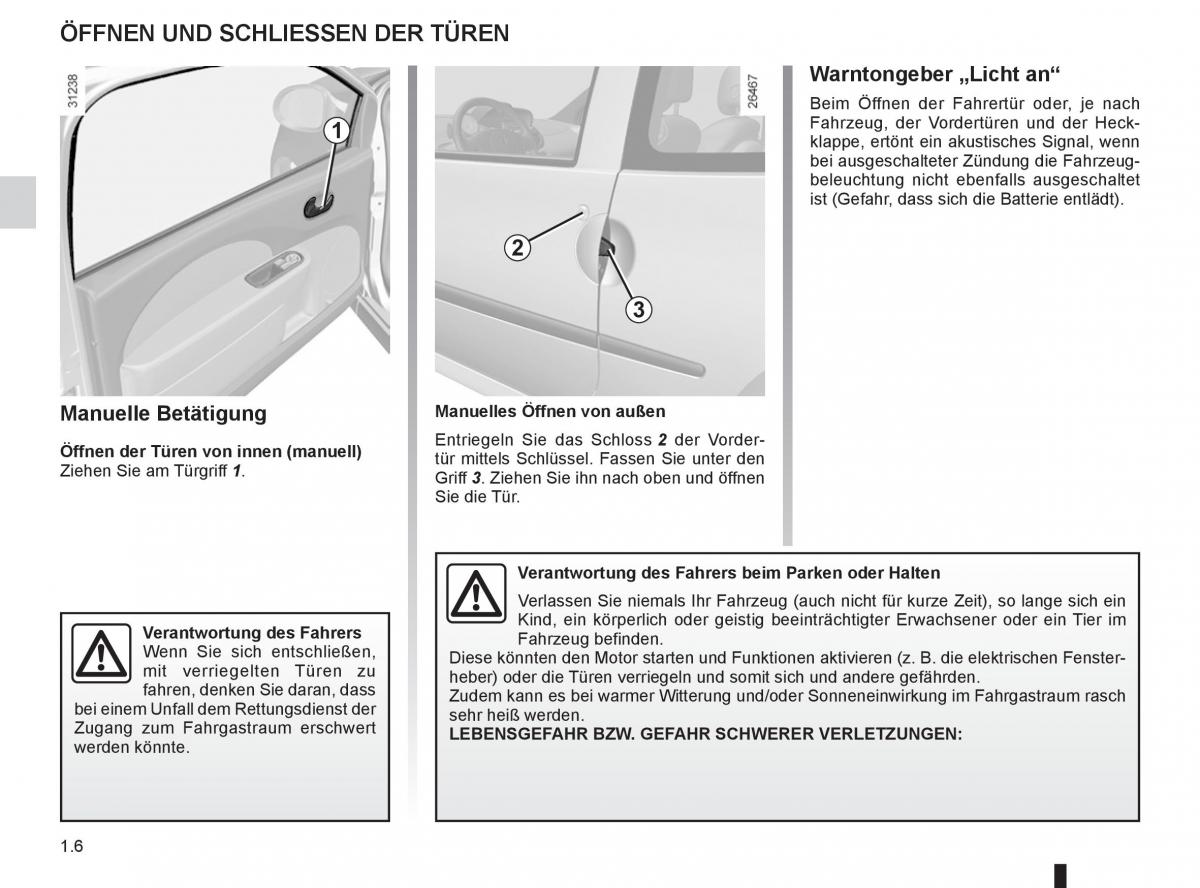 Renault Twingo II 2 Handbuch / page 12