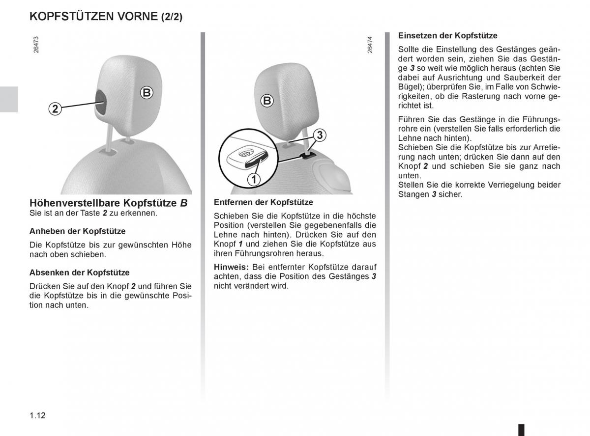 Renault Twingo II 2 Handbuch / page 18