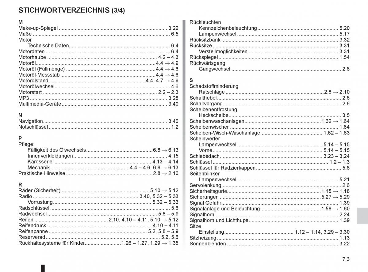 Renault Twingo II 2 Handbuch / page 215