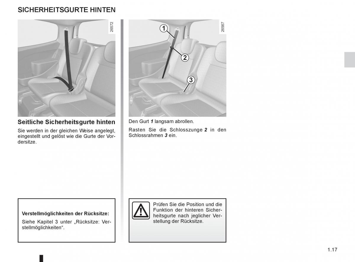 Renault Twingo II 2 Handbuch / page 23