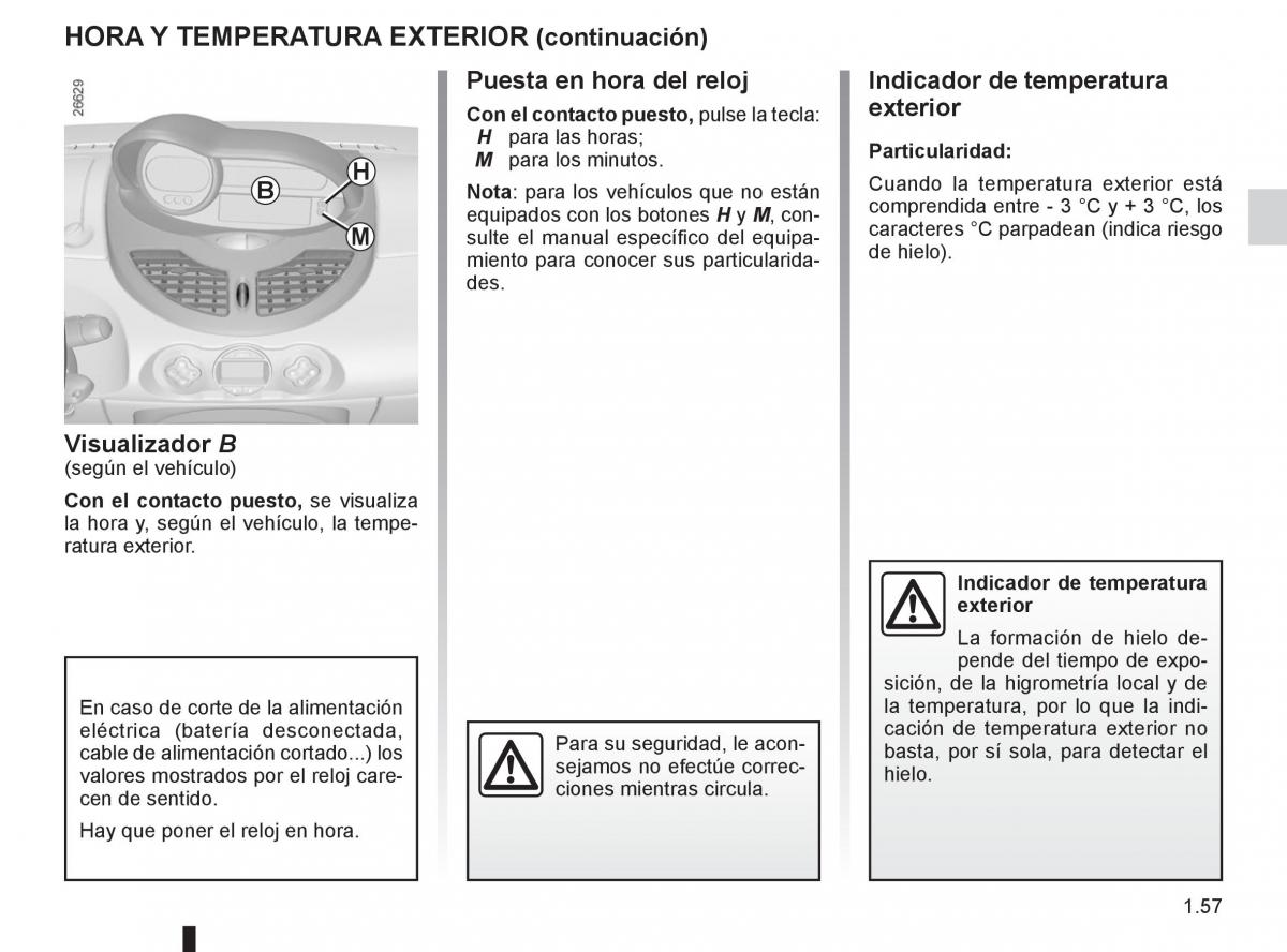 manual Renault Twingo II 2 manual del propietario page 63