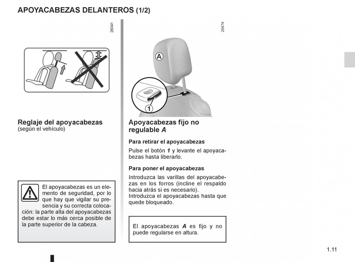 Renault Twingo II 2 manual del propietario / page 17