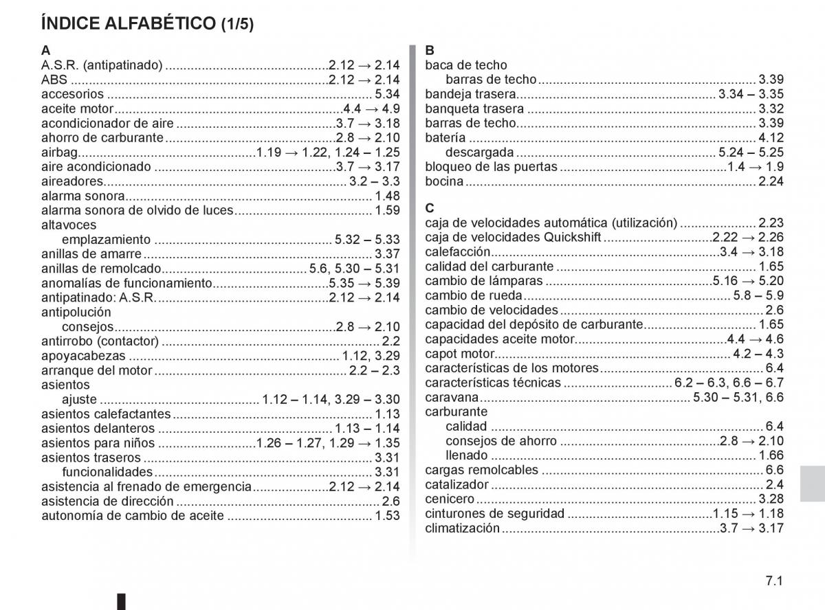 Renault Twingo II 2 manual del propietario / page 213