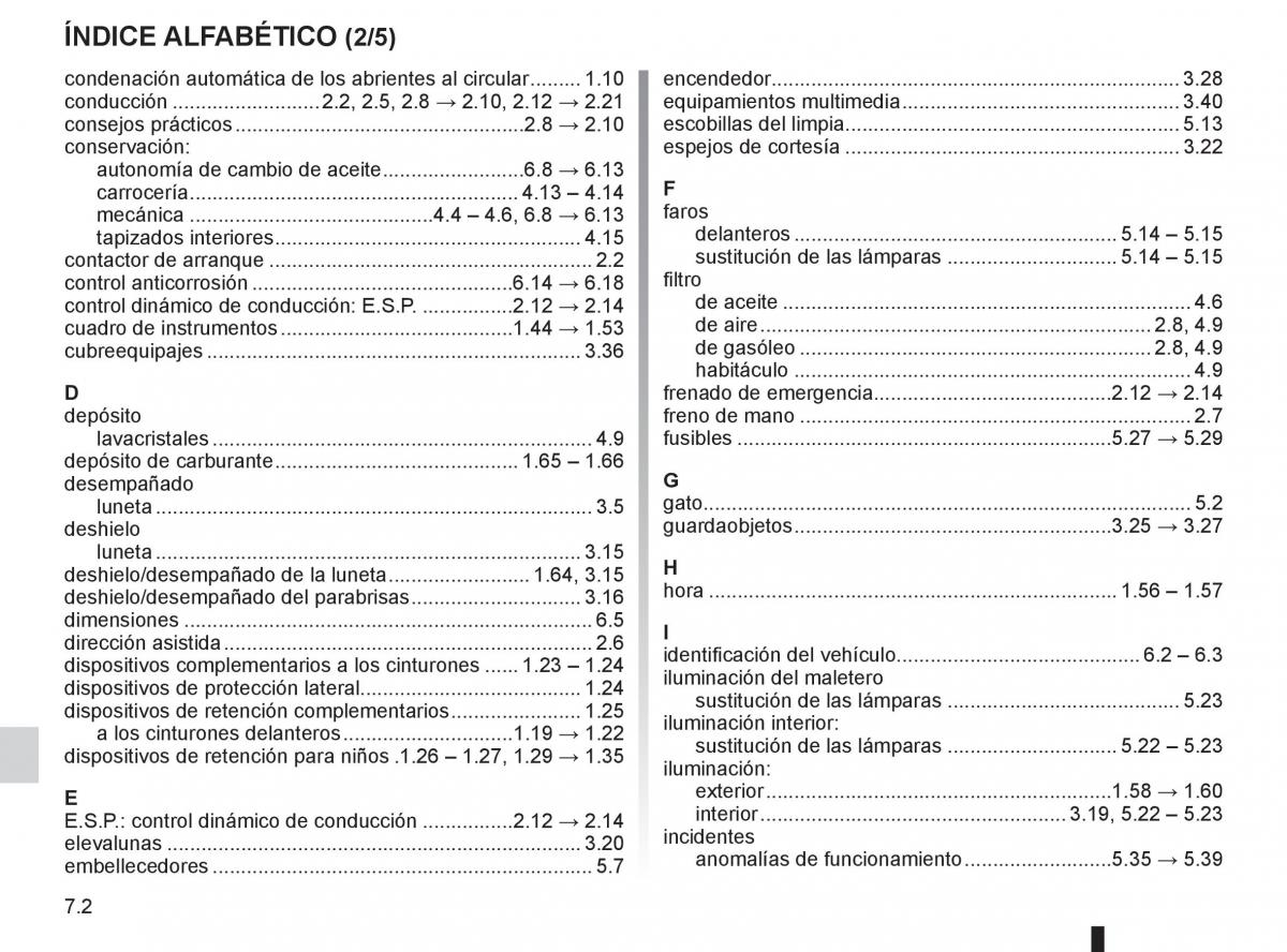 Renault Twingo II 2 manual del propietario / page 214