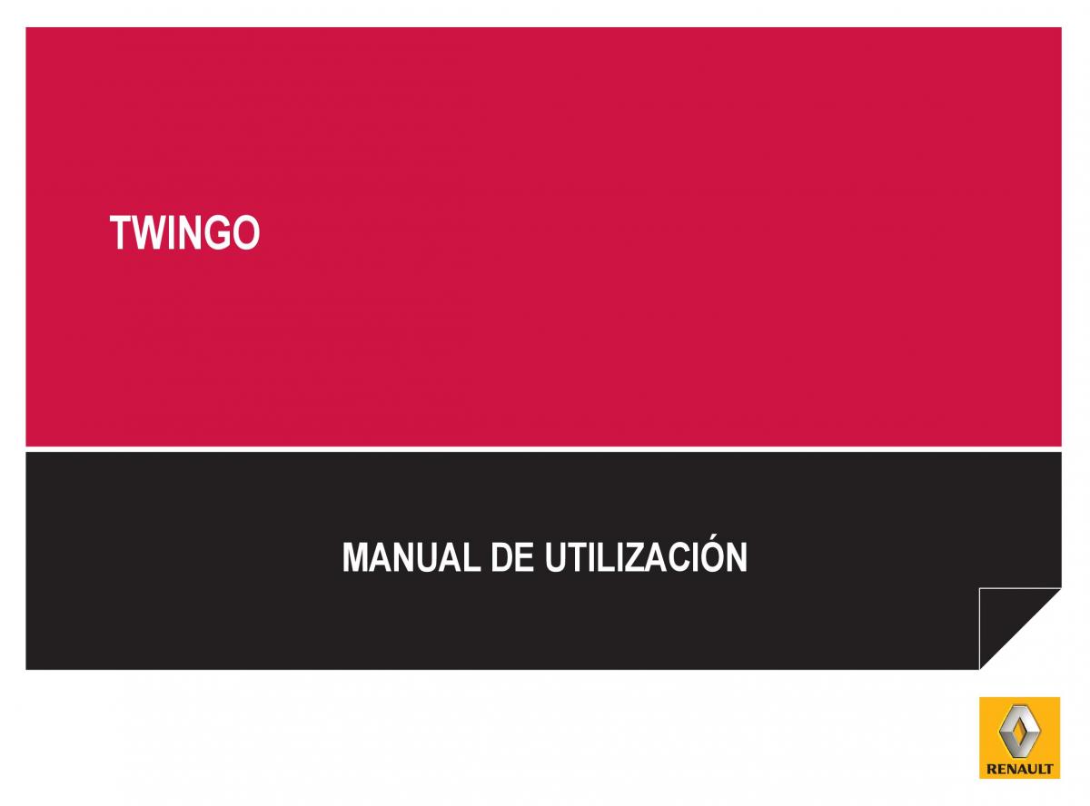Renault Twingo II 2 manual del propietario / page 1