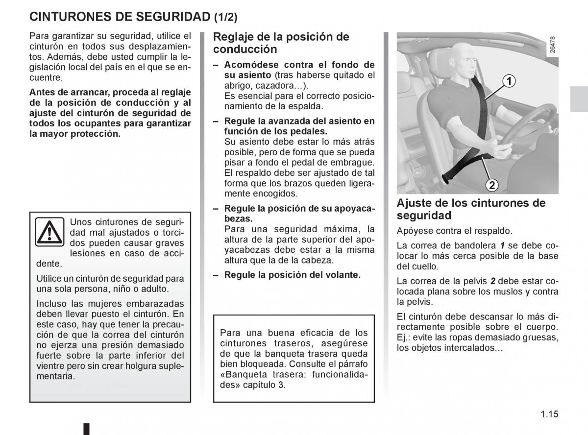 Renault Twingo II 2 manual del propietario / page 21