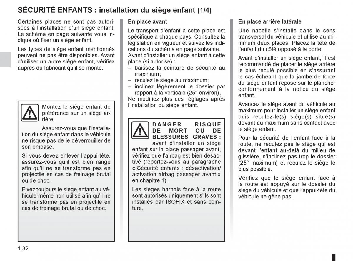 Renault Twingo II 2 manuel du proprietaire / page 38