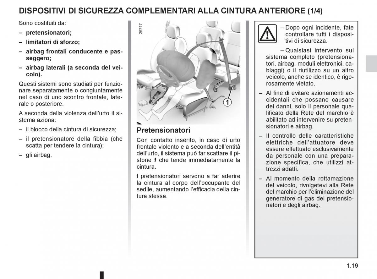 Renault Twingo II 2 manuale del proprietario / page 25