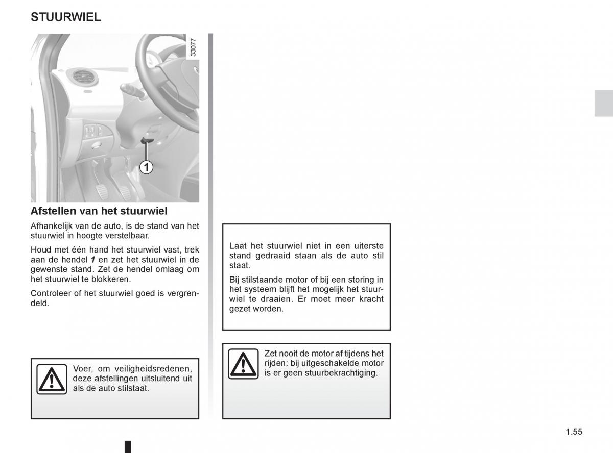 Renault Twingo II 2 handleiding / page 61