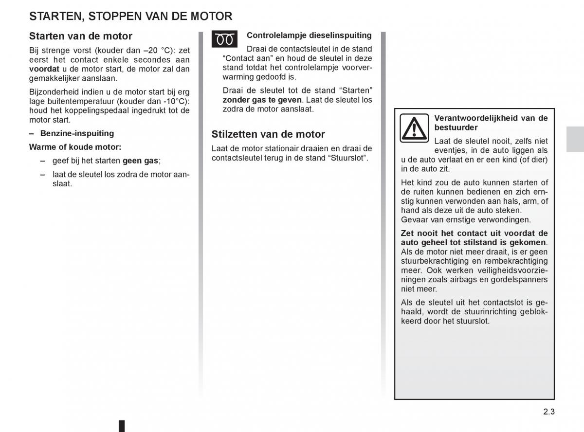 Renault Twingo II 2 handleiding / page 75