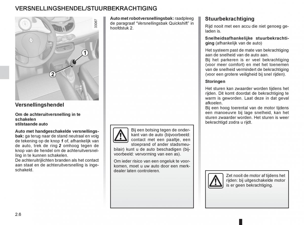 Renault Twingo II 2 handleiding / page 78
