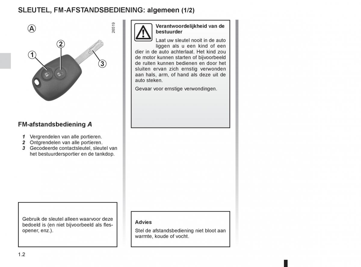 Renault Twingo II 2 handleiding / page 8
