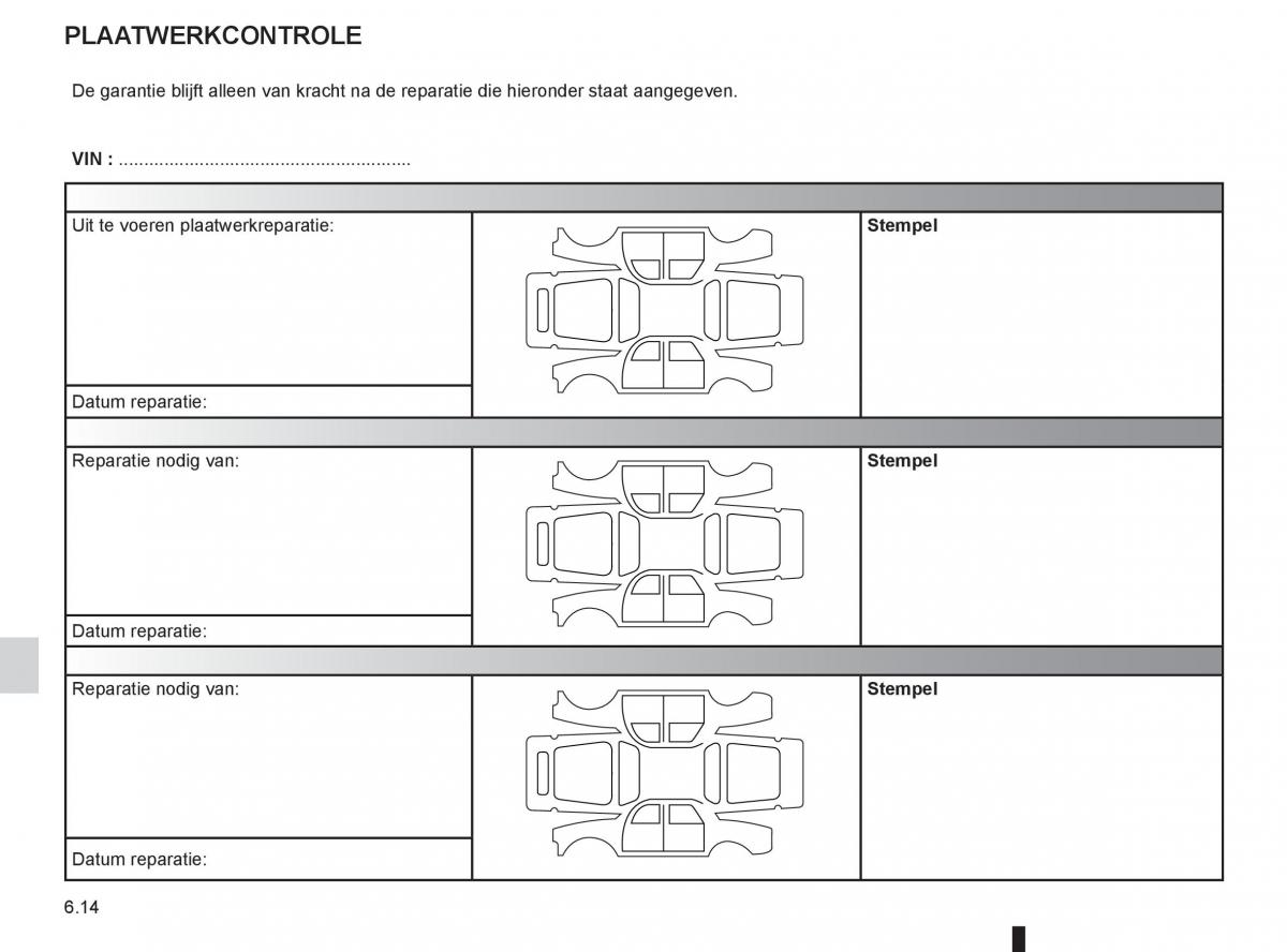 Renault Twingo II 2 handleiding / page 208
