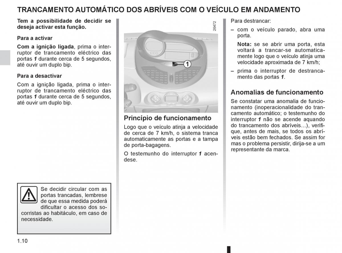 Renault Twingo II 2 manual del propietario / page 16