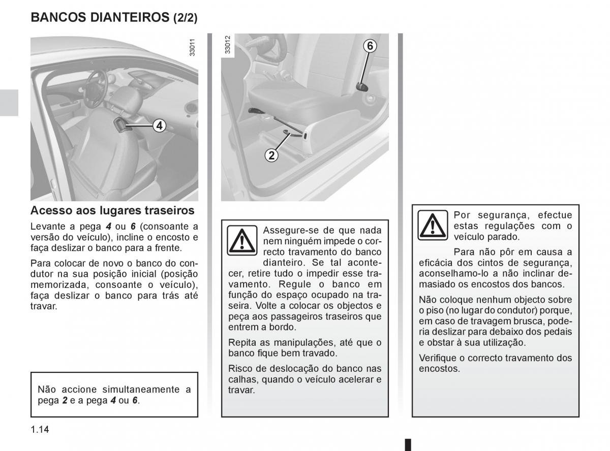 Renault Twingo II 2 manual del propietario / page 20