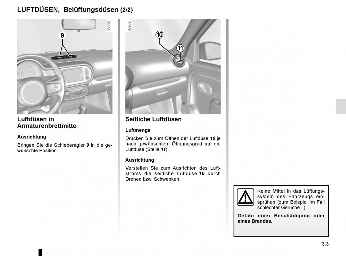 Renault Twingo III 3 Handbuch / page 115