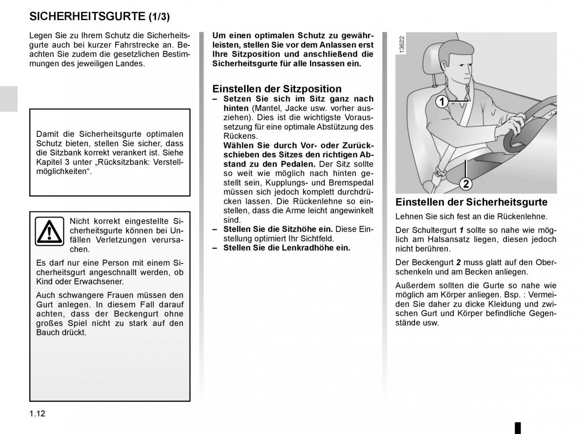 Renault Twingo III 3 Handbuch / page 18