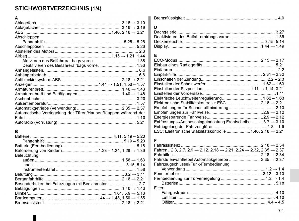 Renault Twingo III 3 Handbuch / page 209