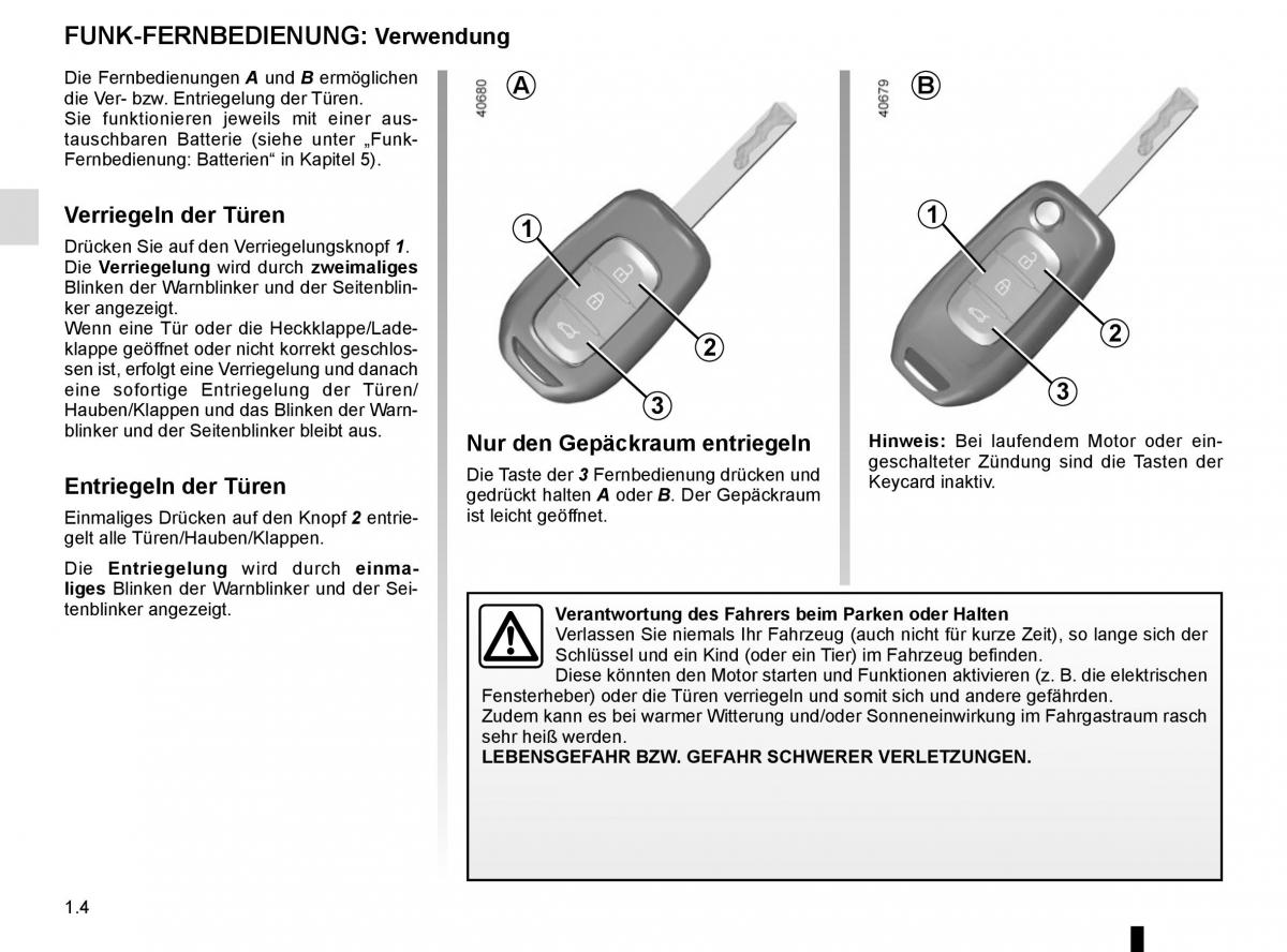 Renault Twingo III 3 Handbuch / page 10