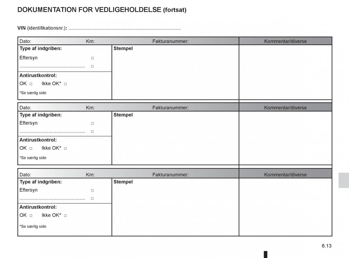 Renault Twingo III 3 Bilens instruktionsbog / page 207