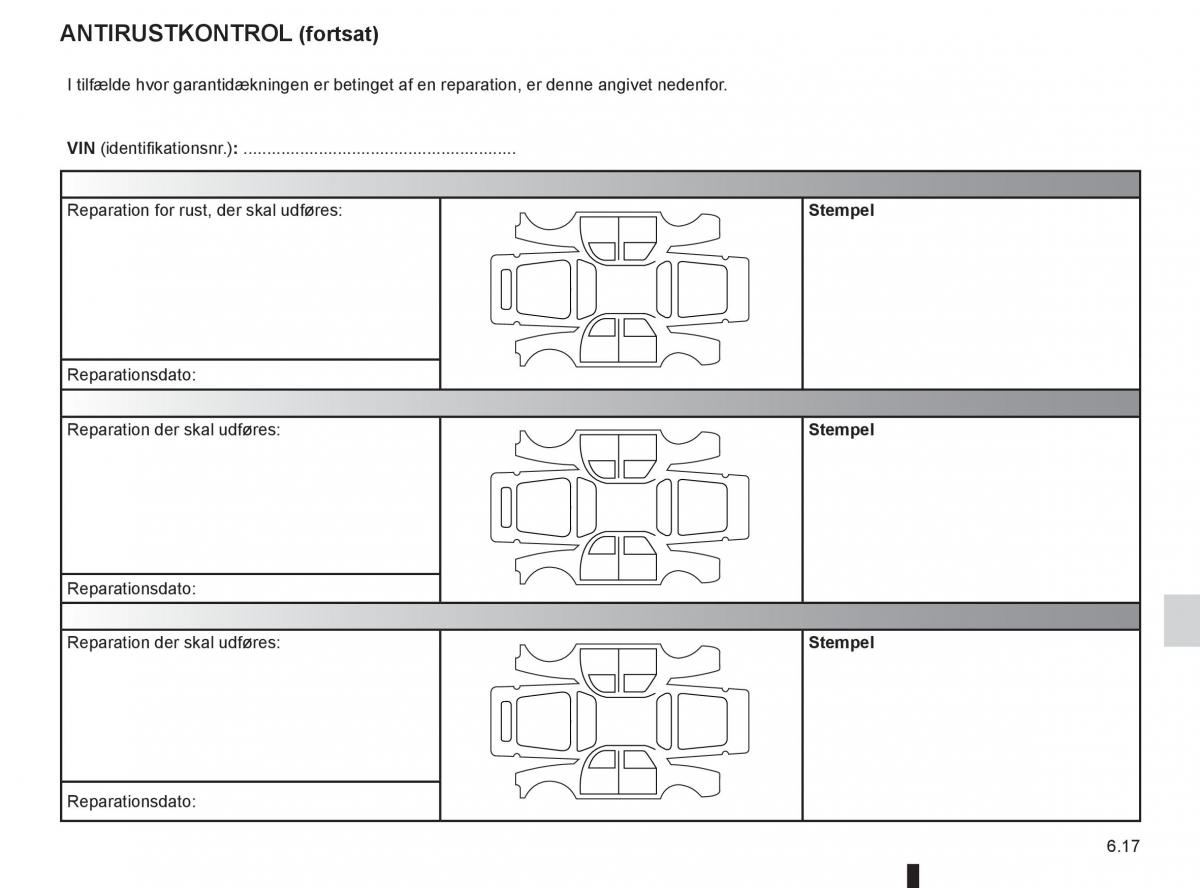 Renault Twingo III 3 Bilens instruktionsbog / page 211