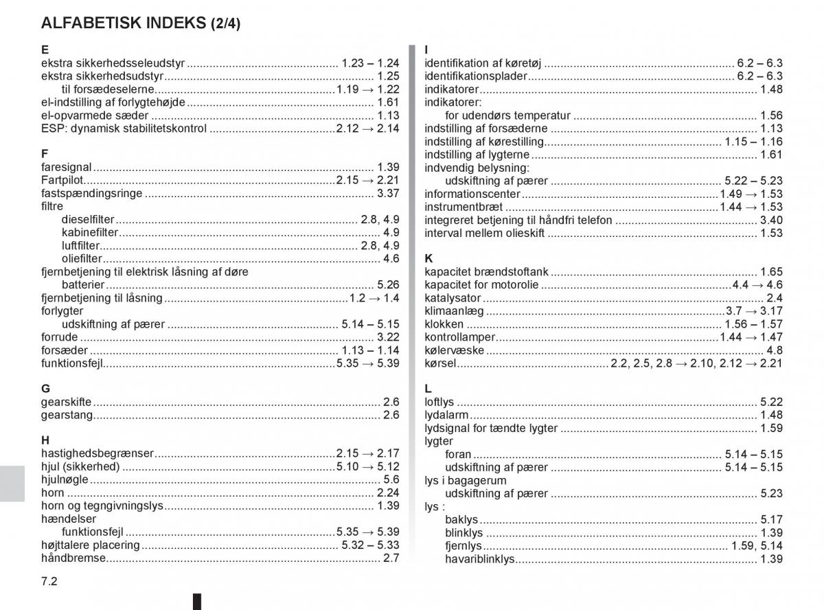 Renault Twingo III 3 Bilens instruktionsbog / page 214