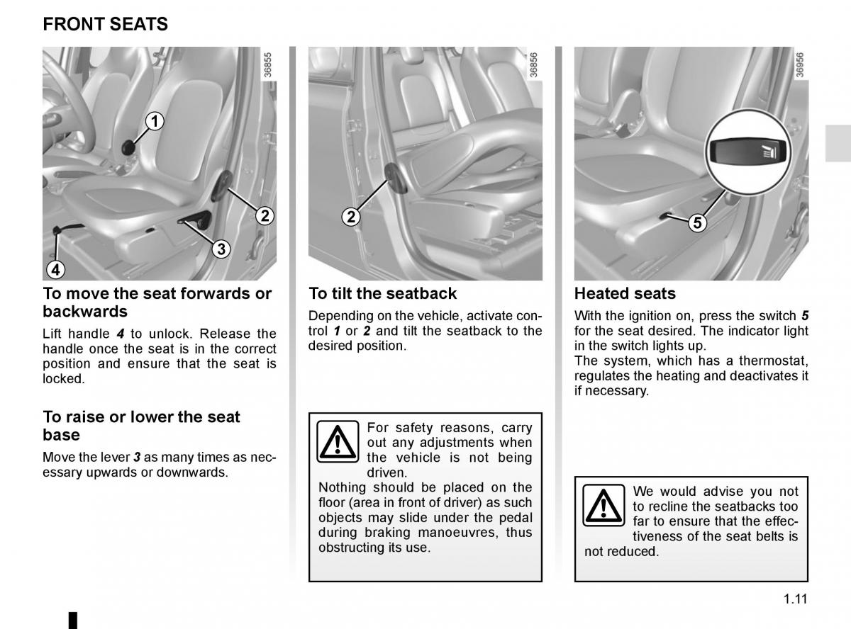 Renault Twingo III 3 owners manual / page 17