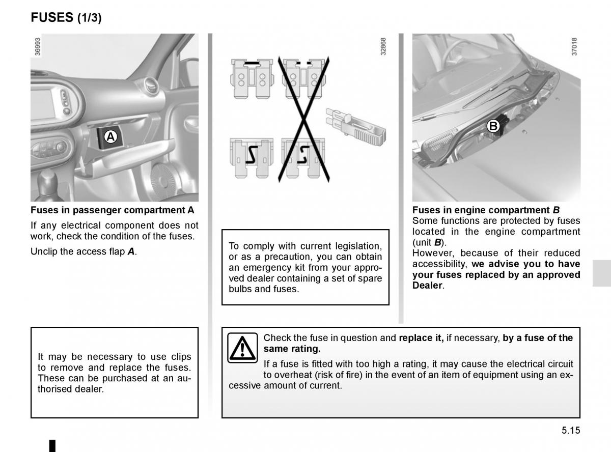 Renault Twingo III 3 owners manual / page 173