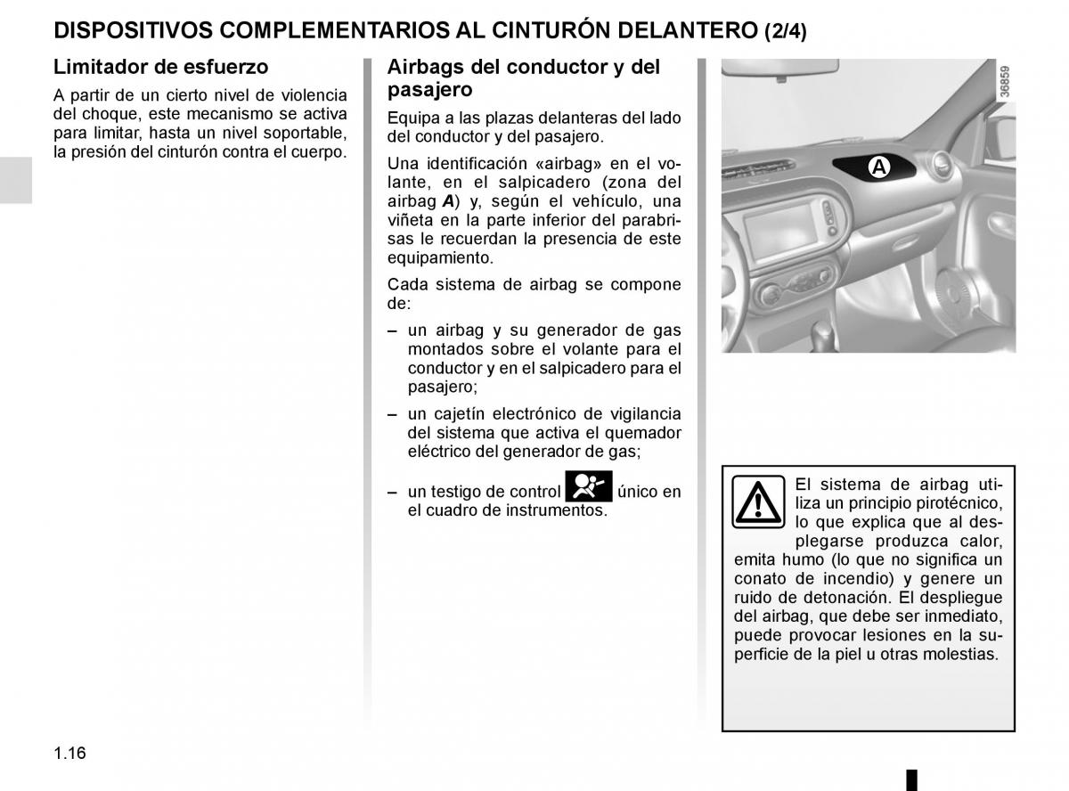 Renault Twingo III 3 manual del propietario / page 22