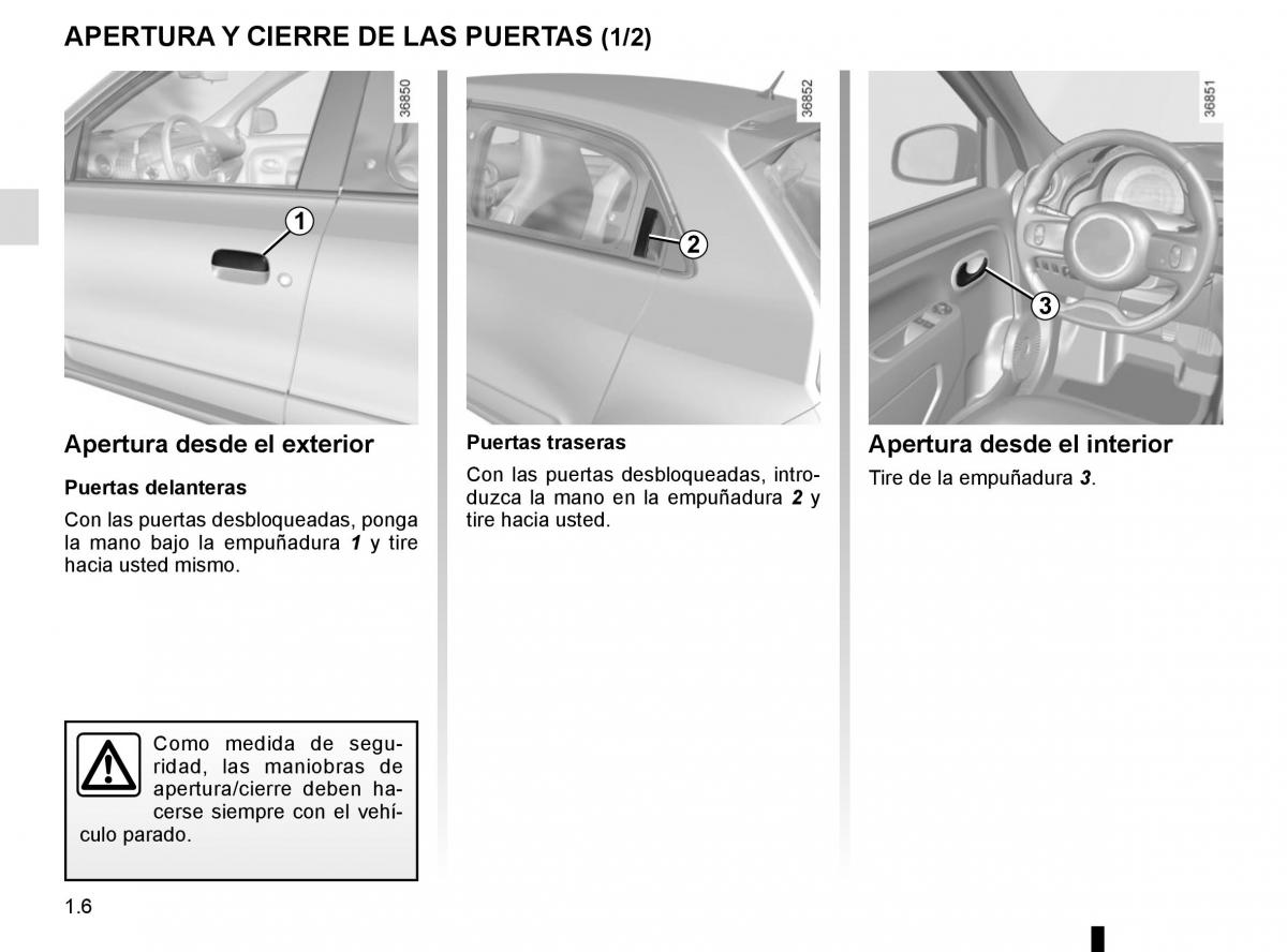 Renault Twingo III 3 manual del propietario / page 12