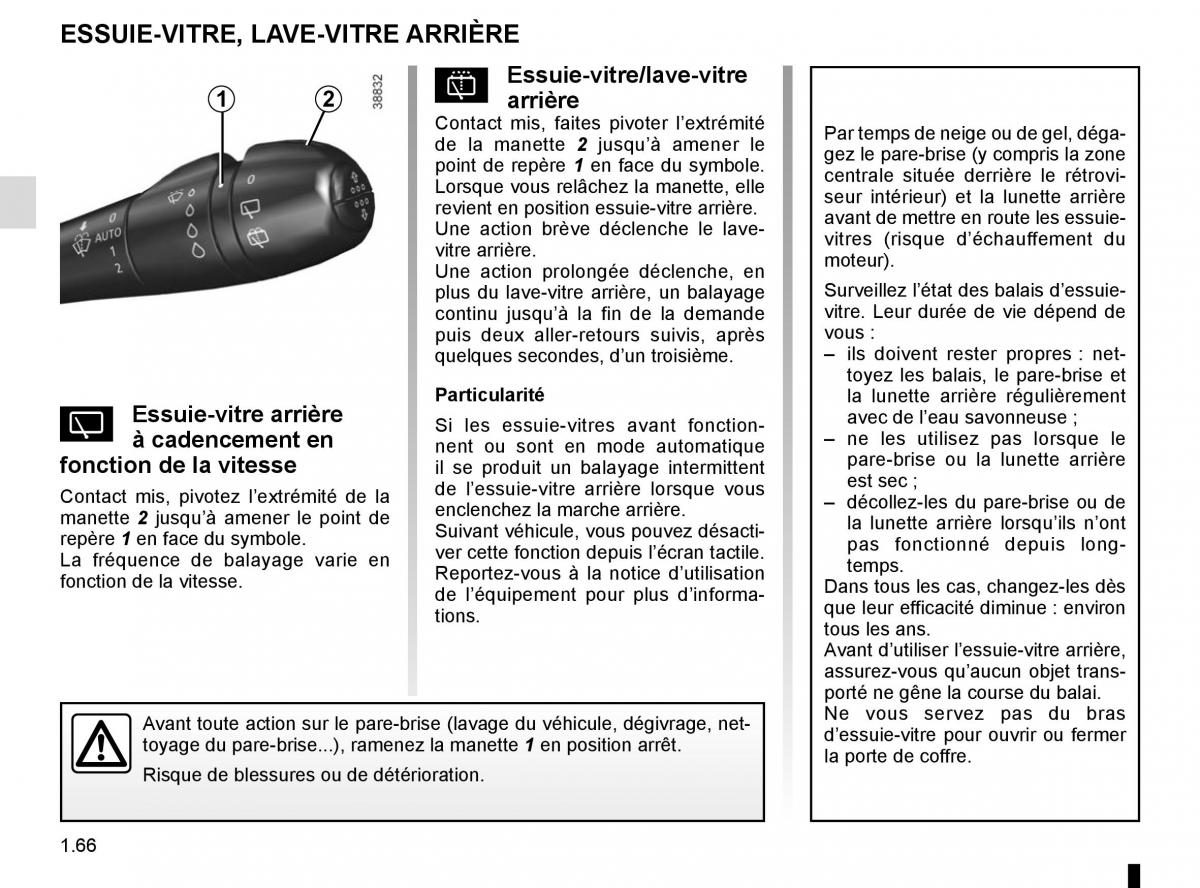 Renault Twingo III 3 manuel du proprietaire / page 72