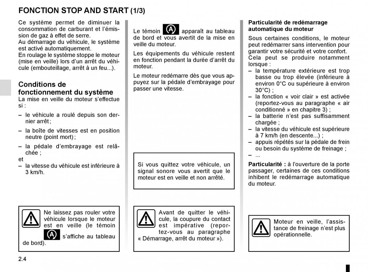 Renault Twingo III 3 manuel du proprietaire / page 78