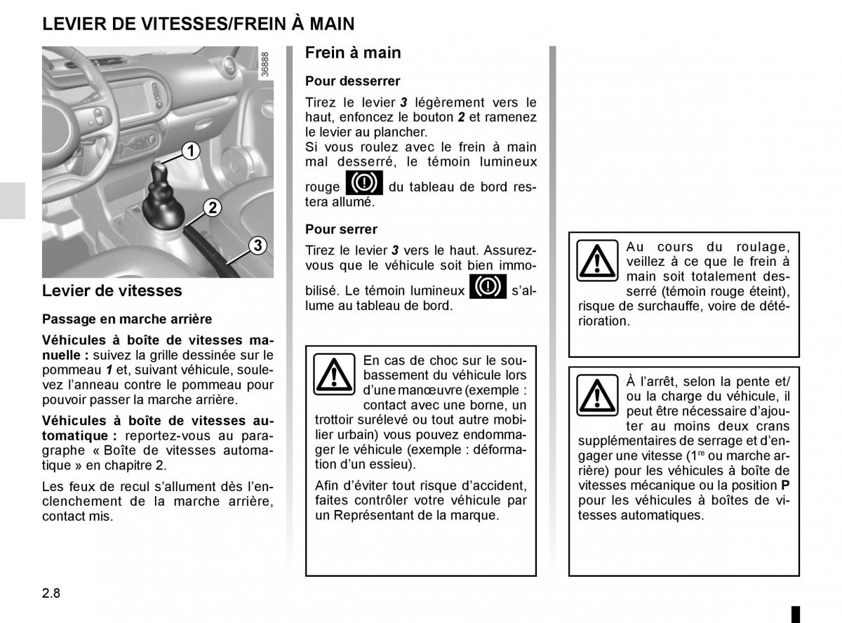 Renault Twingo III 3 manuel du proprietaire / page 82