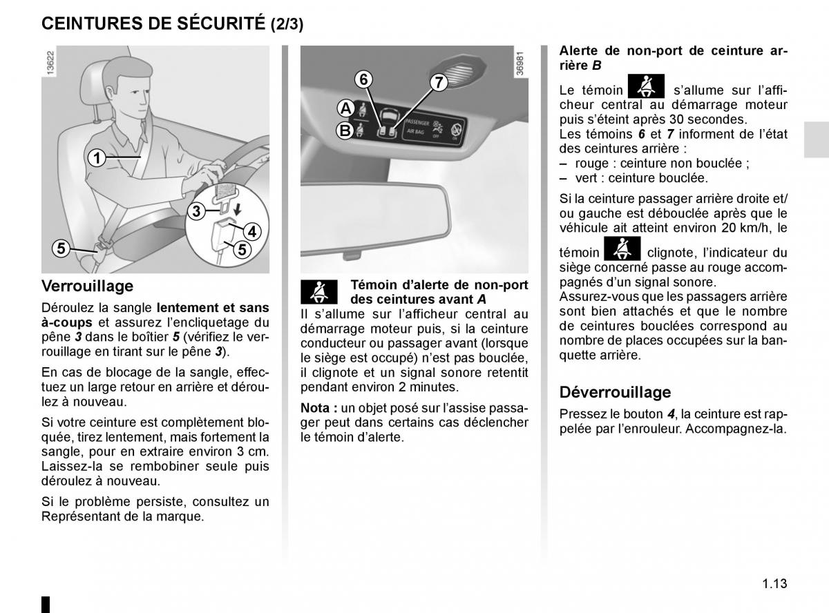 Renault Twingo III 3 manuel du proprietaire / page 19