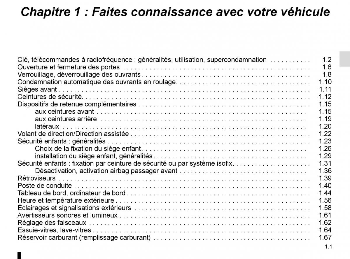 Renault Twingo III 3 manuel du proprietaire / page 7