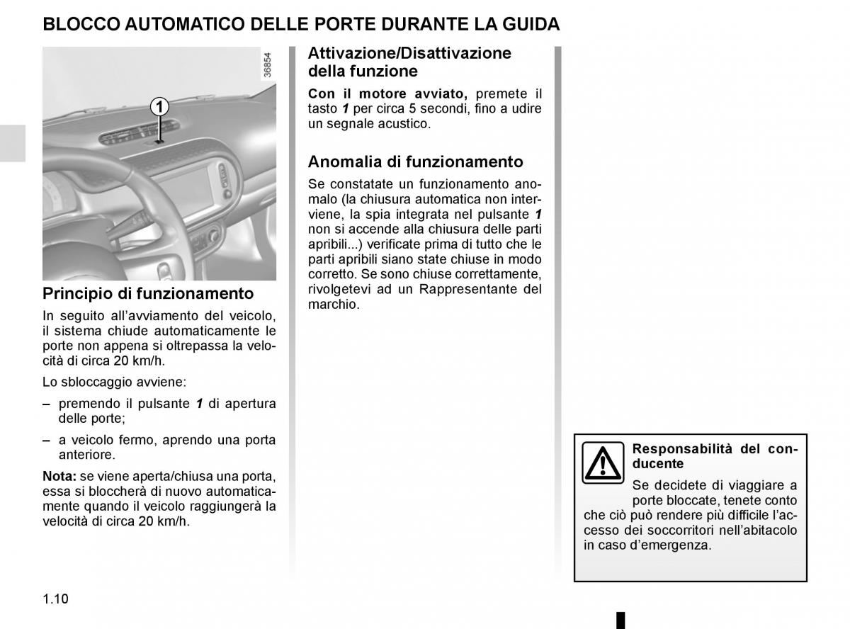Renault Twingo III 3 manuale del proprietario / page 16