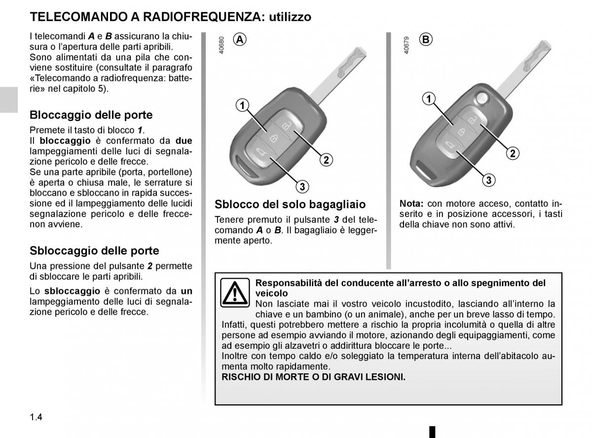 Renault Twingo III 3 manuale del proprietario / page 10