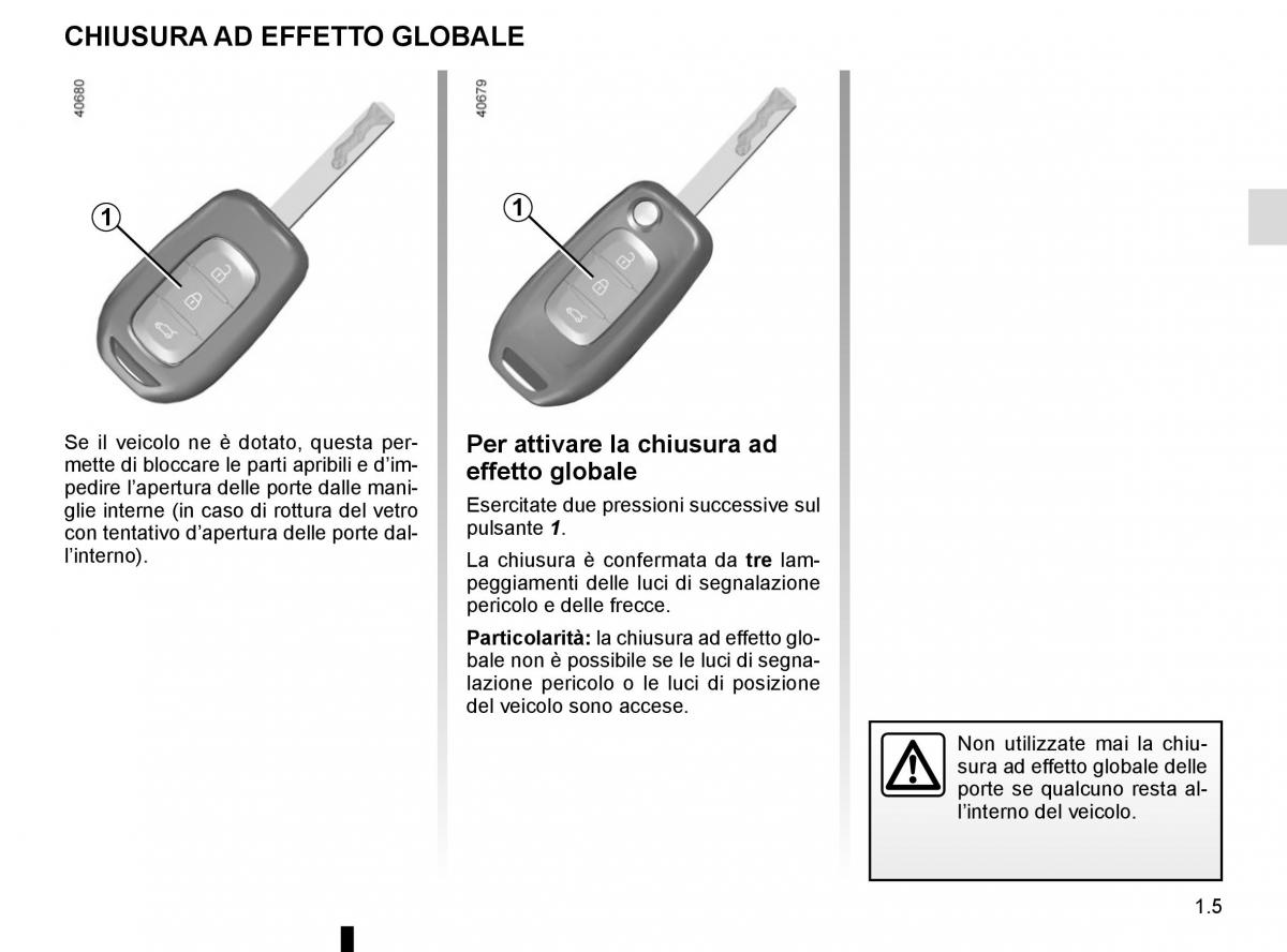 Renault Twingo III 3 manuale del proprietario / page 11