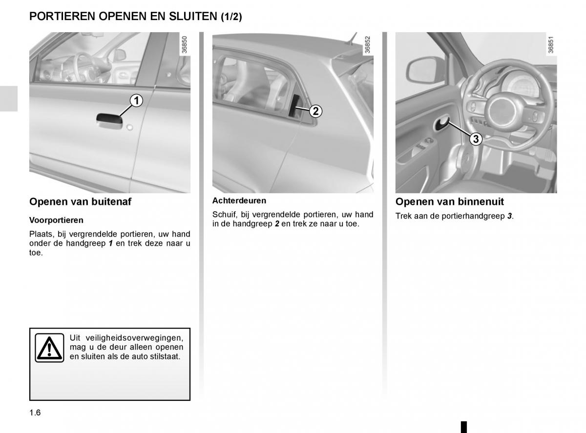 Renault Twingo III 3 handleiding / page 12