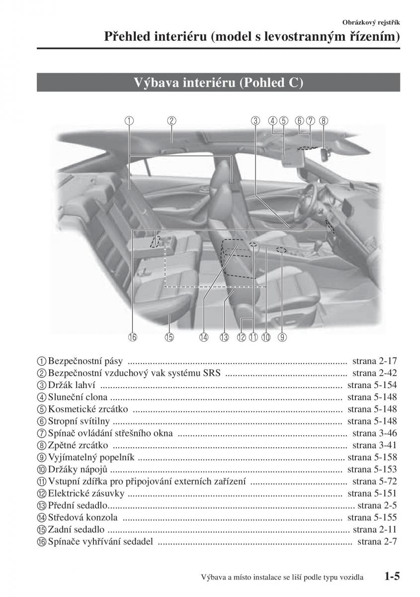 Mazda 6 III navod k obsludze / page 17