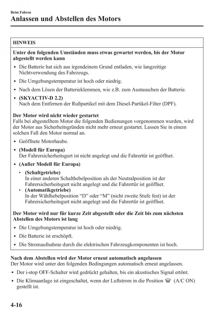 Mazda 6 III Handbuch / page 183