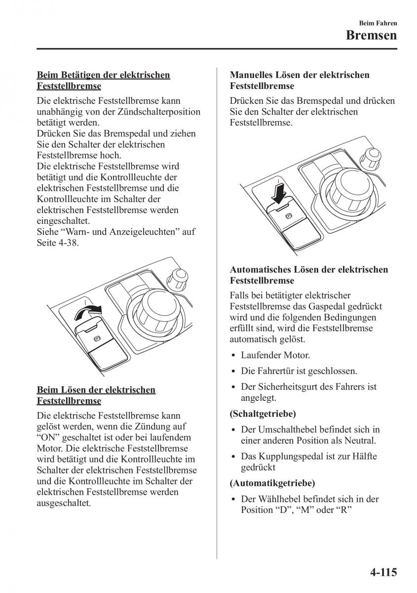 Mazda 6 III Handbuch / page 282
