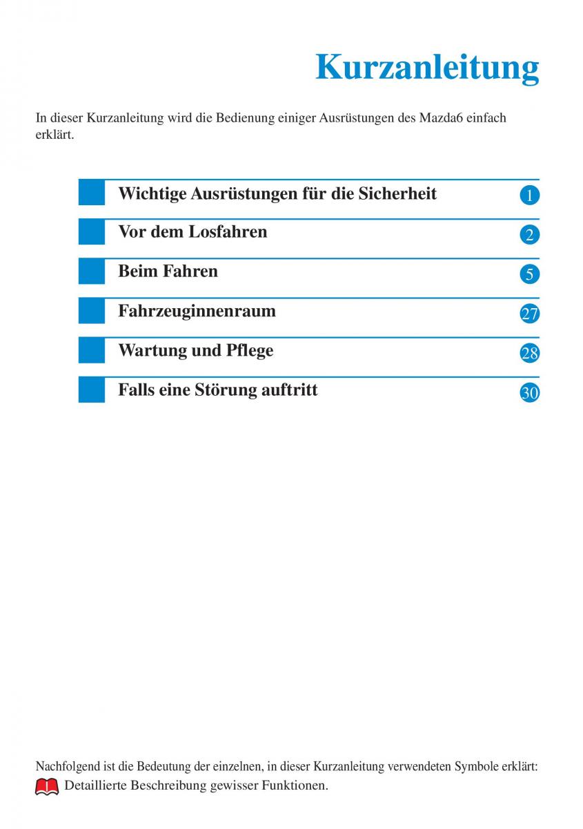 Mazda 6 III Handbuch / page 3