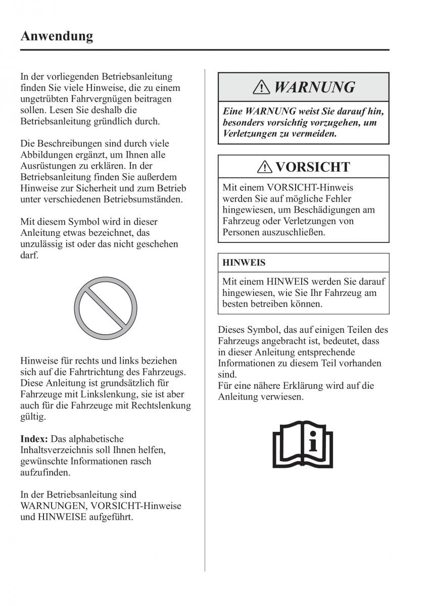 Mazda 6 III Handbuch / page 5