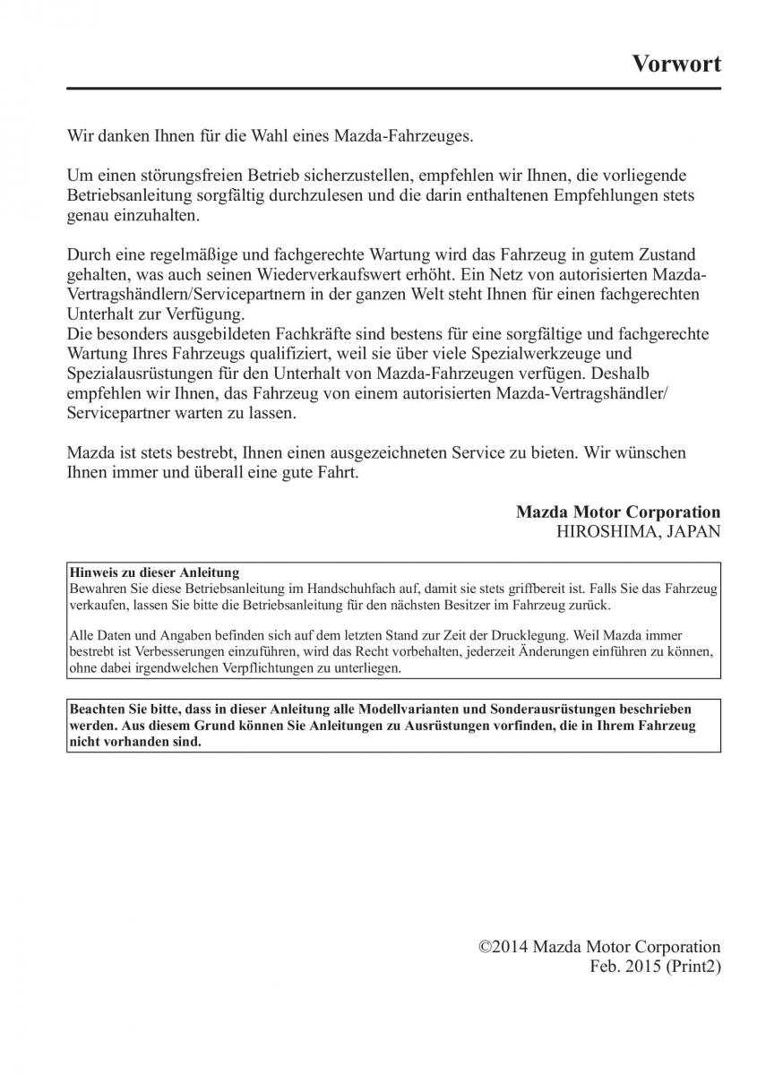 Mazda 6 III Handbuch / page 4